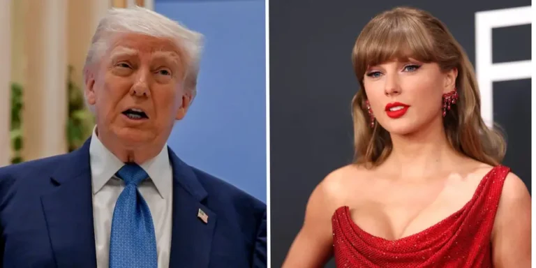 Trump takes time from busy Middle East trip to revisit feud with Taylor Swift