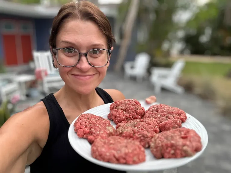 I made Ina Garten’s 5-ingredient burger patties. They tasted amazing and came together quickly.