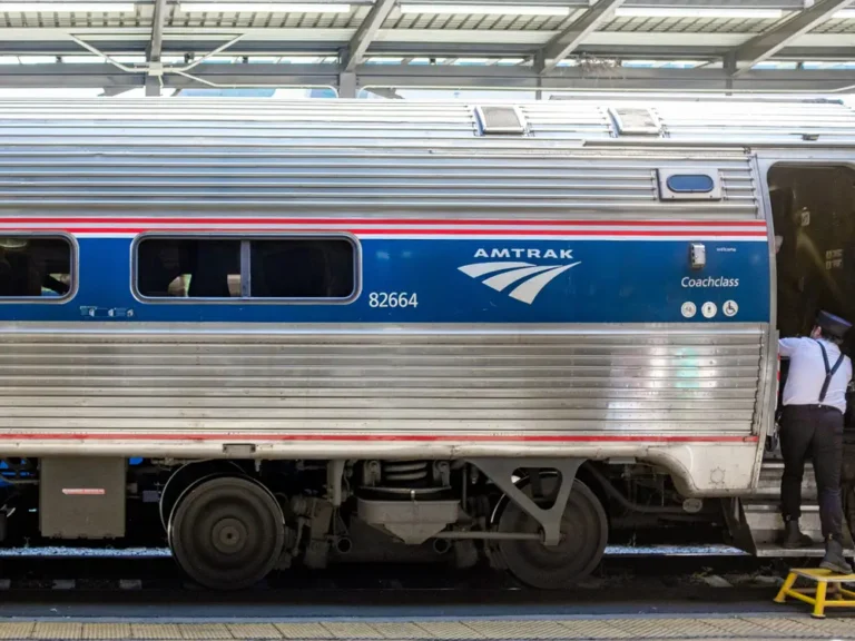 I rode in coach on an Amtrak train from Vancouver to Seattle for $50. It was cheaper and less stressful than flying.