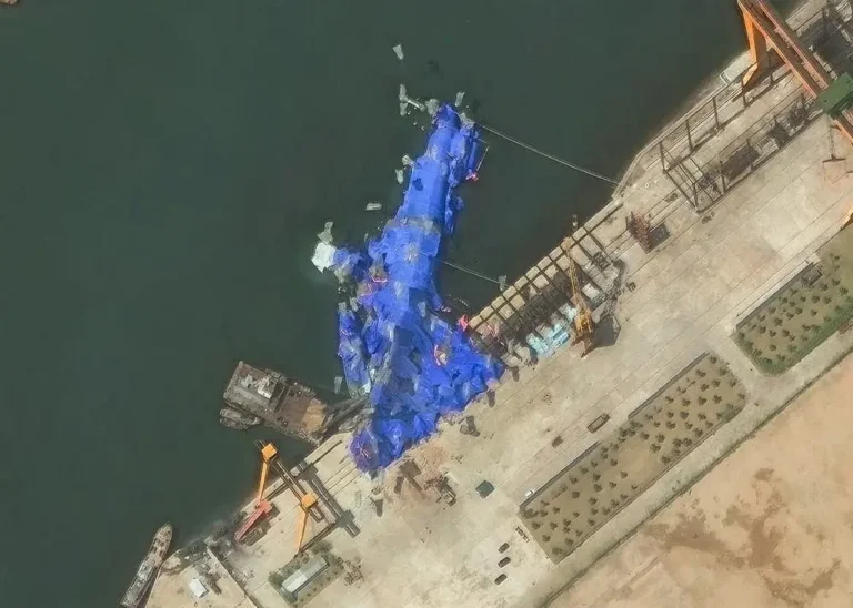 North Korea detains 3 officials following botched warship launch, state media says