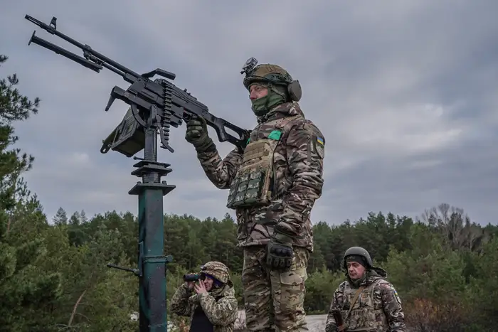 Russia’s attack drones are flying higher and faster. A Ukrainian air defender says old machine guns aren’t enough to kill them anymore.