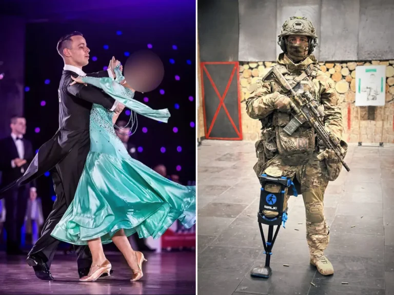 I’m a ballroom dancer who joined Ukraine’s special forces. The war took my leg, but I have no regrets signing up.